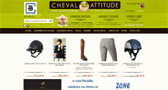 Desktop Screenshot of chevalattitude.com